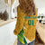 South Africa Soccer Women Casual Shirt Come On Bafana Bafana