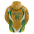 South Africa Soccer Zip Hoodie Come On Bafana Bafana - Wonder Print Shop