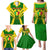 Mali Football Family Matching Puletasi and Hawaiian Shirt Tous Derriere Les Aigles Du Mali - Wonder Print Shop