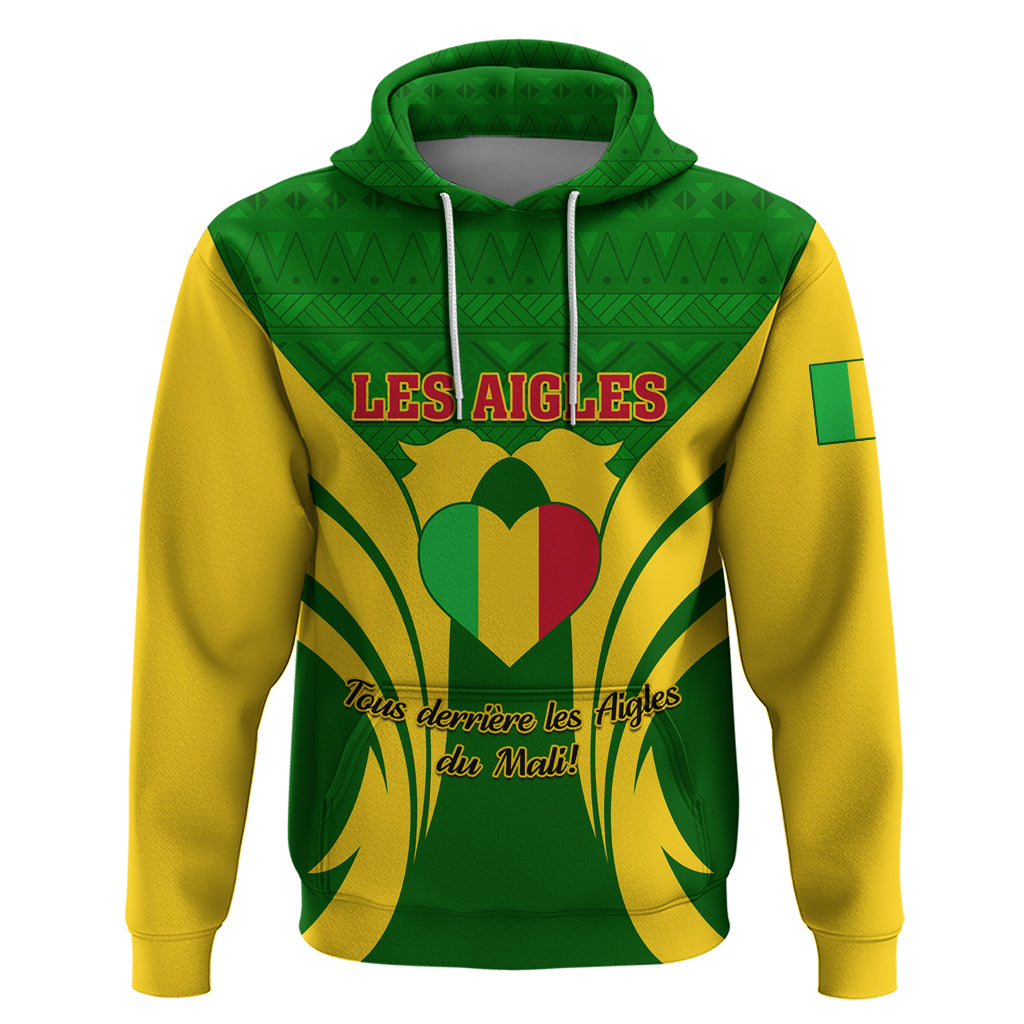 Mali Football Hoodie Tous Derriere Les Aigles Du Mali