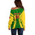 Mali Football Off Shoulder Sweater Tous Derriere Les Aigles Du Mali - Wonder Print Shop