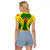 Mali Football Raglan Cropped T Shirt Tous Derriere Les Aigles Du Mali - Wonder Print Shop