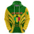 Mali Football Zip Hoodie Tous Derriere Les Aigles Du Mali - Wonder Print Shop