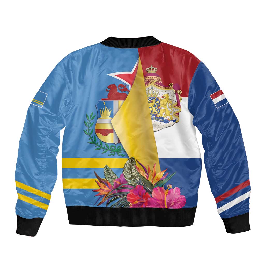 Aruba-Netherlands Bomber Jacket Tropical Unique Style