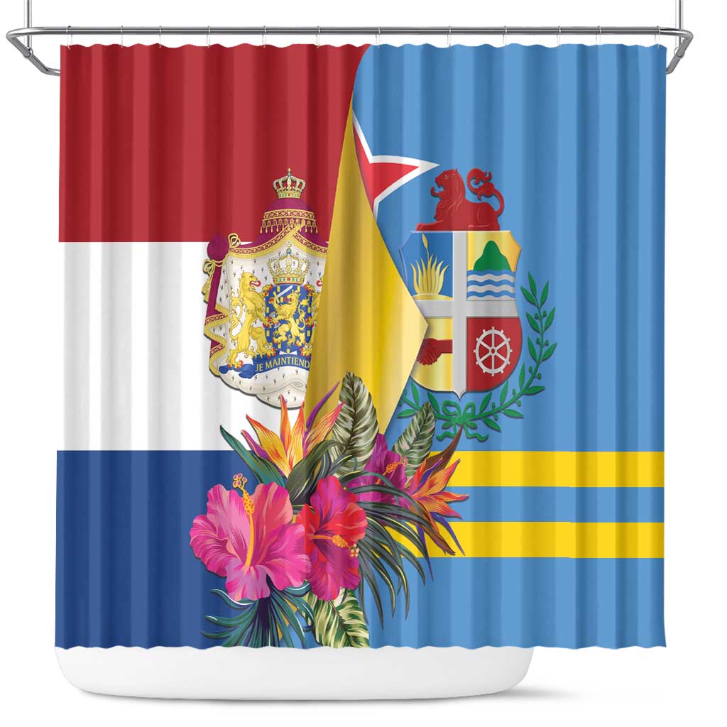 Aruba-Netherlands Shower Curtain Tropical Unique Style