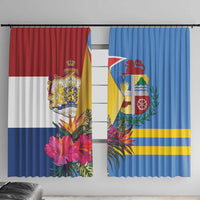 Aruba-Netherlands Window Curtain Tropical Unique Style