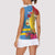 Aruba-Netherlands Women Sleeveless Polo Shirt Tropical Unique Style