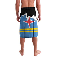 Aruba Dushi Tera Lavalava Coat Of Arms Torn Paper Stylized