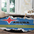 Aruba Dushi Tera Round Carpet Coat Of Arms Torn Paper Stylized