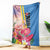 Aruba Flamingo Blanket Tropical Sunset Vibes