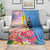 Aruba Flamingo Blanket Tropical Sunset Vibes