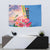 Aruba Flamingo Tapestry Tropical Sunset Vibes