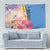 Aruba Flamingo Tapestry Tropical Sunset Vibes