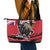 Canada Manitoba Province Bison Leather Tote Bag Gloriosus et Liber