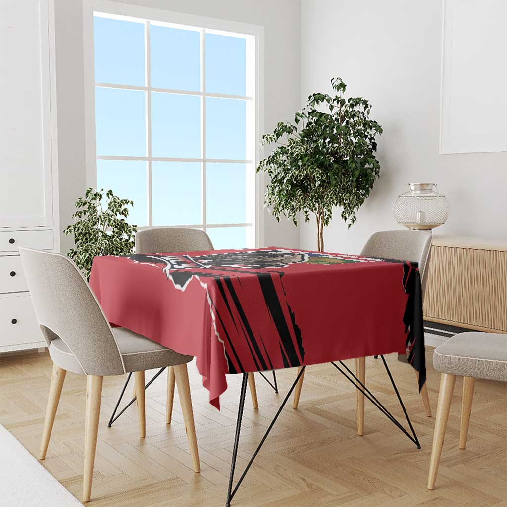Canada Manitoba Province Bison Tablecloth Gloriosus et Liber