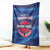 Dominican Republic Basketball Blanket Enjoy The Game