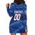 Custom Dominican Republic Basketball Hoodie Dress Enjoy The Game