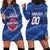 Custom Dominican Republic Basketball Hoodie Dress Enjoy The Game