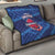 Dominican Republic Basketball Quilt Enjoy The Game