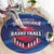 Dominican Republic Basketball Round Carpet Enjoy The Game