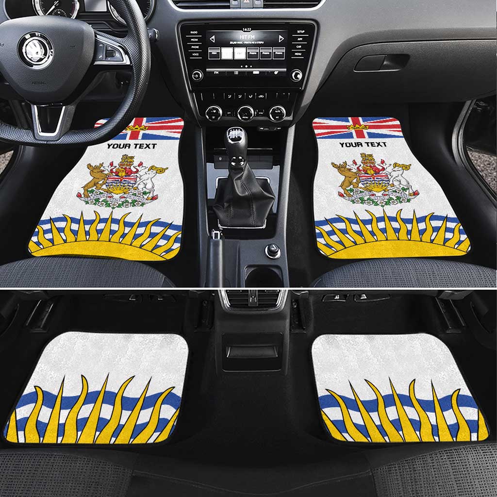 Canada British Columbia Province Car Mats Splendor sine occasu