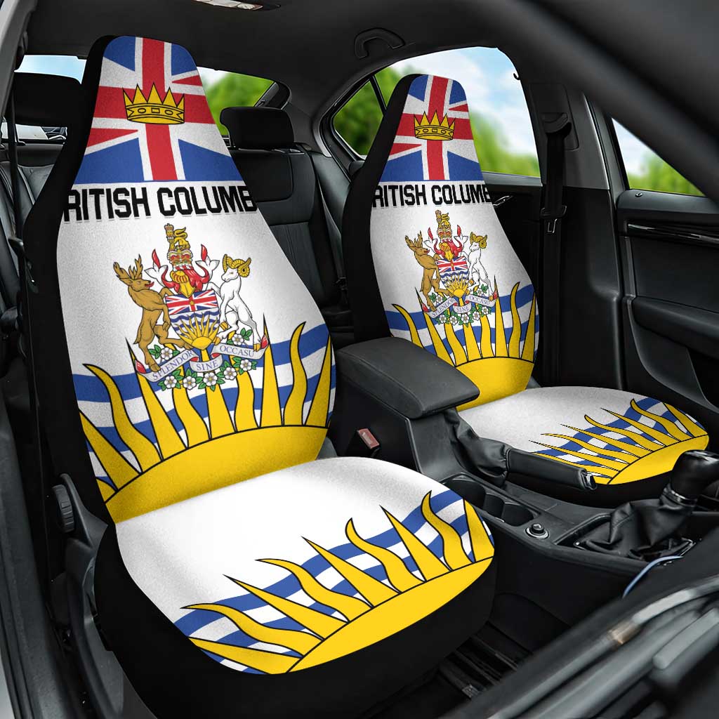 Canada British Columbia Province Car Seat Cover Splendor sine occasu