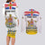 Personalized Canada British Columbia Province Couples Matching Long Sleeve Bodycon Dress and Long Sleeve Button Shirt Splendor sine occasu