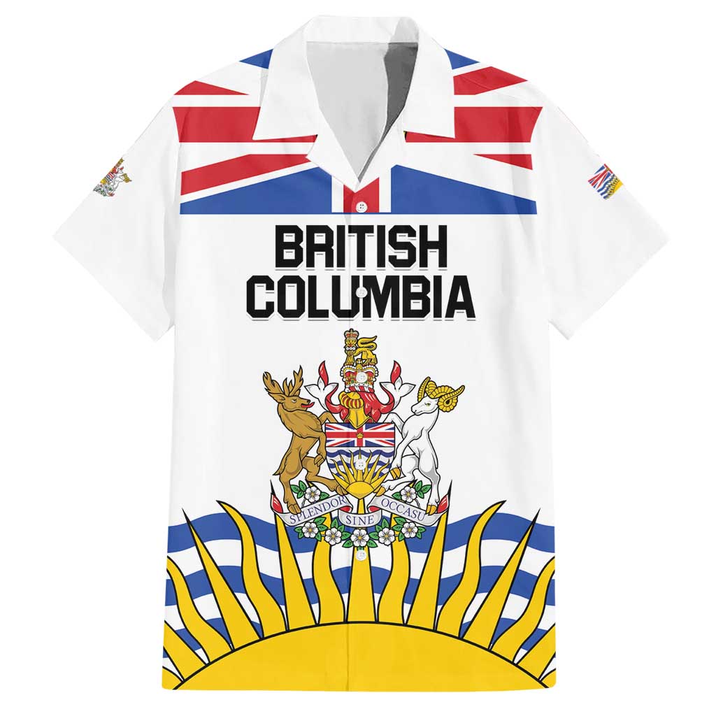 Personalized Canada British Columbia Province Hawaiian Shirt Splendor sine occasu