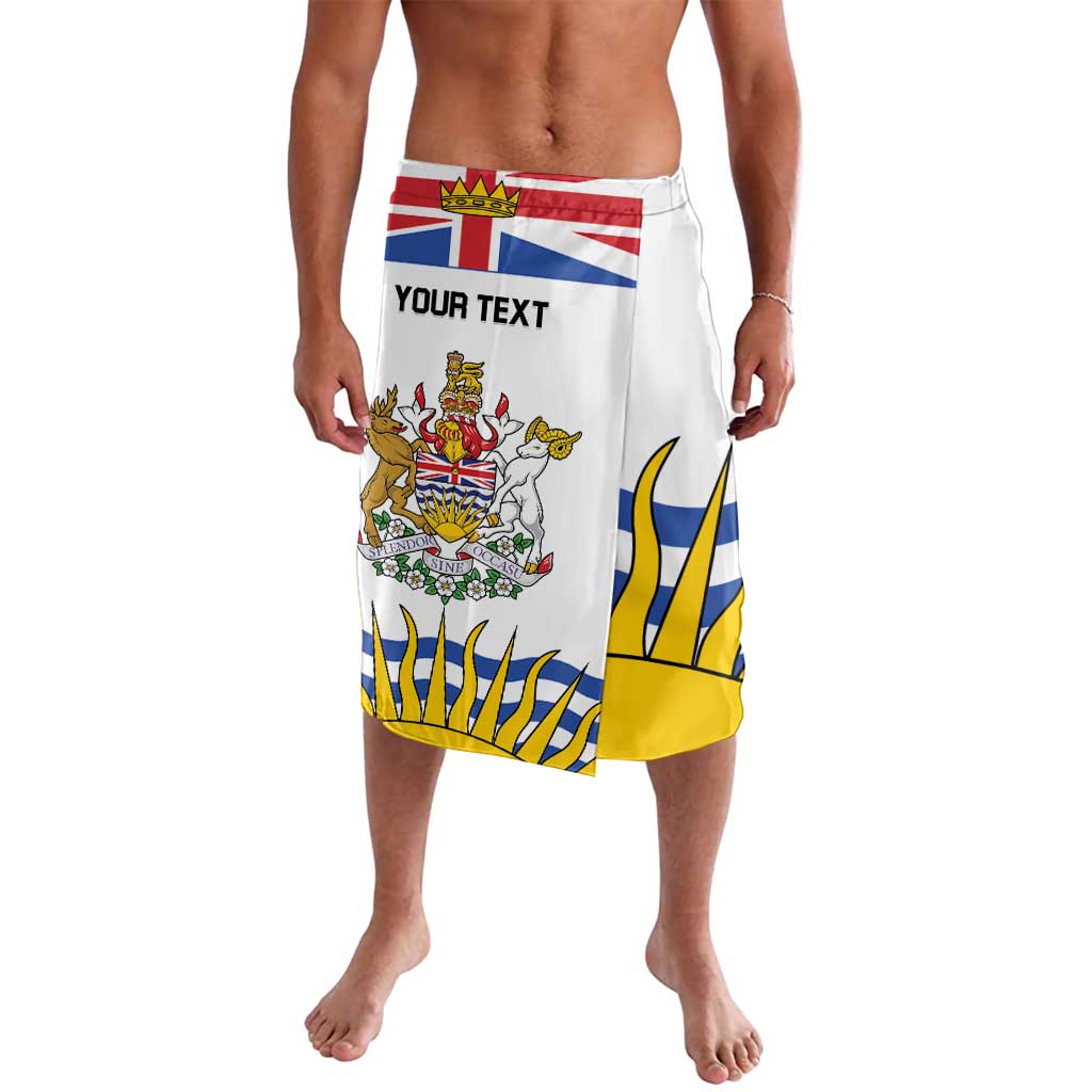 Personalized Canada British Columbia Province Lavalava Splendor sine occasu