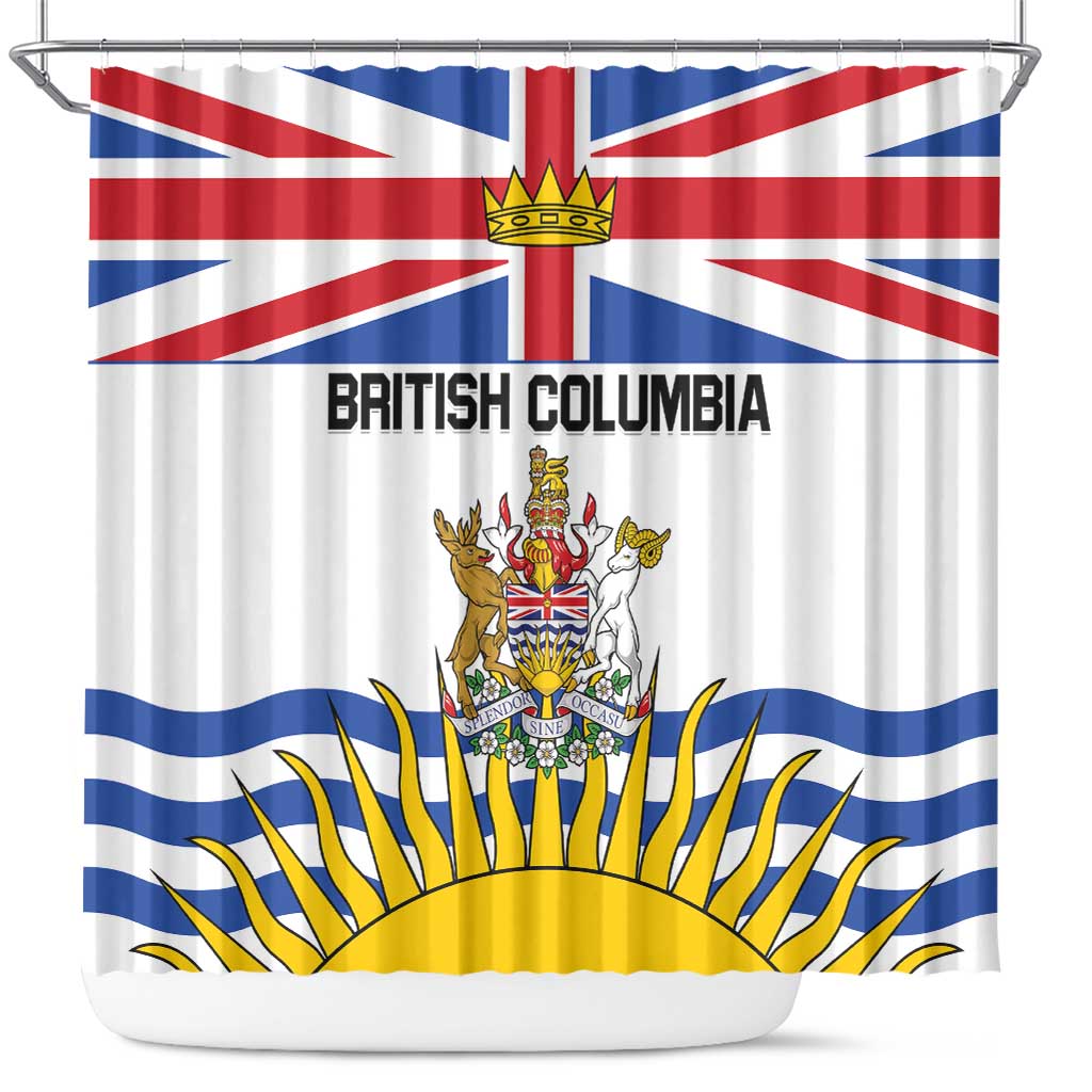 Canada British Columbia Province Shower Curtain Splendor sine occasu