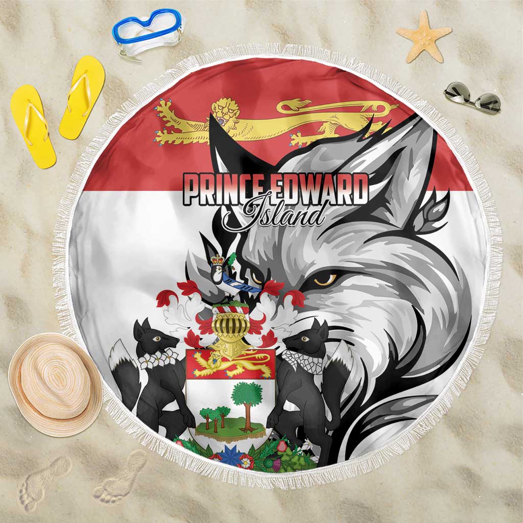 Canada Prince Edward Island Province Beach Blanket Silver Fox Parva sub ingenti