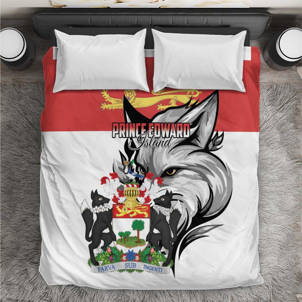 Canada Prince Edward Island Province Bedding Set Silver Fox Parva sub ingenti