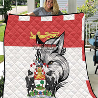 Canada Prince Edward Island Province Quilt Silver Fox Parva sub ingenti