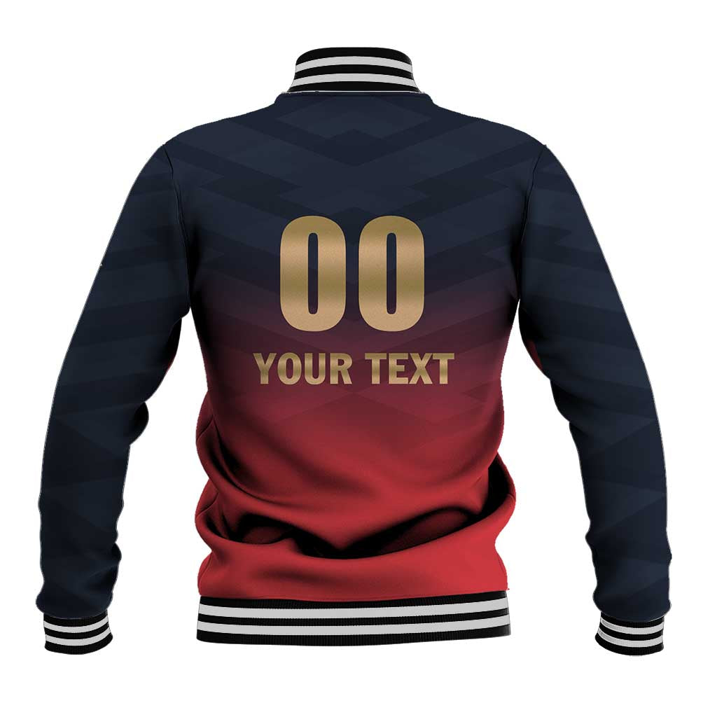 Custom Bengaluru 2025 Cricket Royal Challengers Baseball Jacket Lions Play Bold