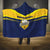Barbados Rugby Hooded Blanket Team Barbados Trident Go Champions