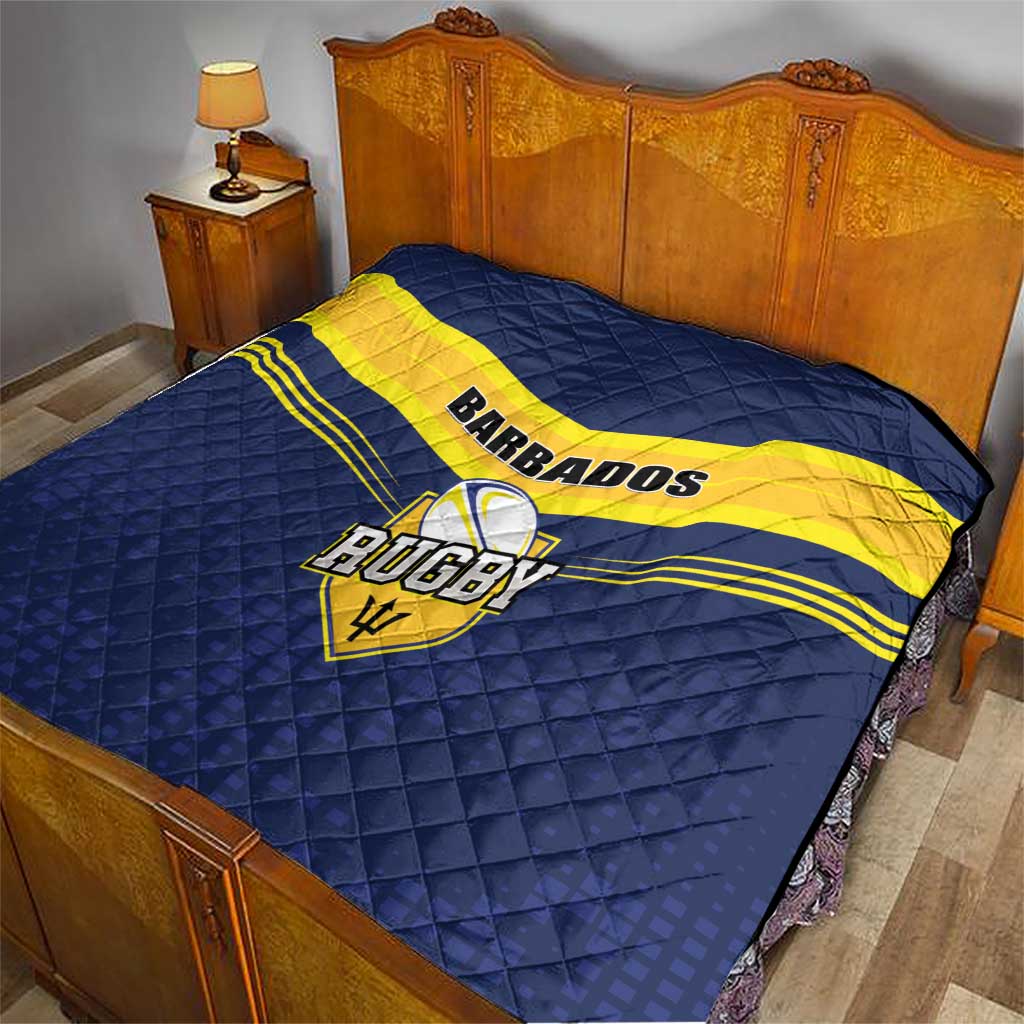 Barbados Rugby Quilt Team Barbados Trident Go Champions