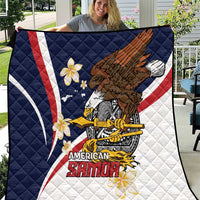 American Samoa Quilt Amerika Samoa Bald Eagle