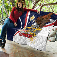 American Samoa Quilt Amerika Samoa Bald Eagle