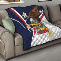 American Samoa Quilt Amerika Samoa Bald Eagle