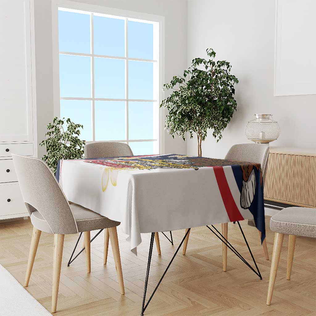 American Samoa Tablecloth Amerika Samoa Bald Eagle