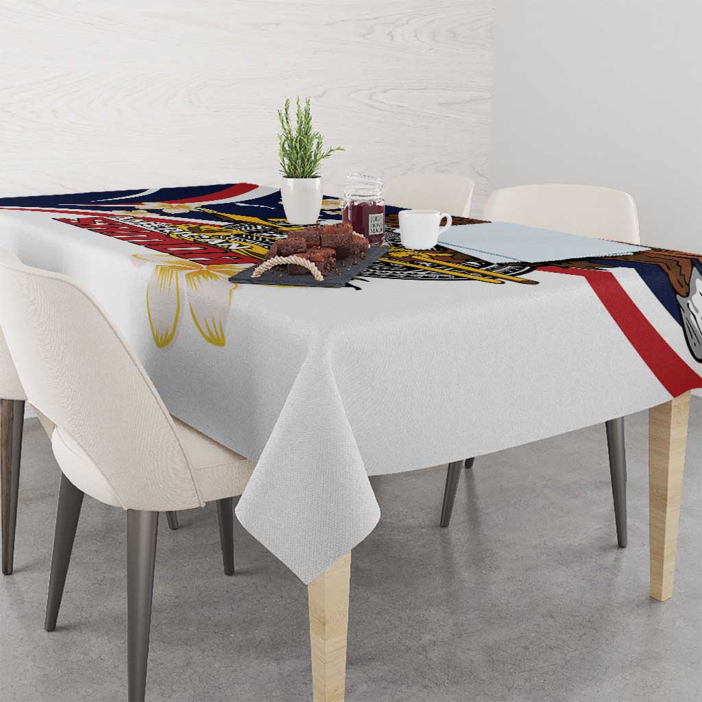 American Samoa Tablecloth Amerika Samoa Bald Eagle