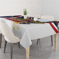 American Samoa Tablecloth Amerika Samoa Bald Eagle