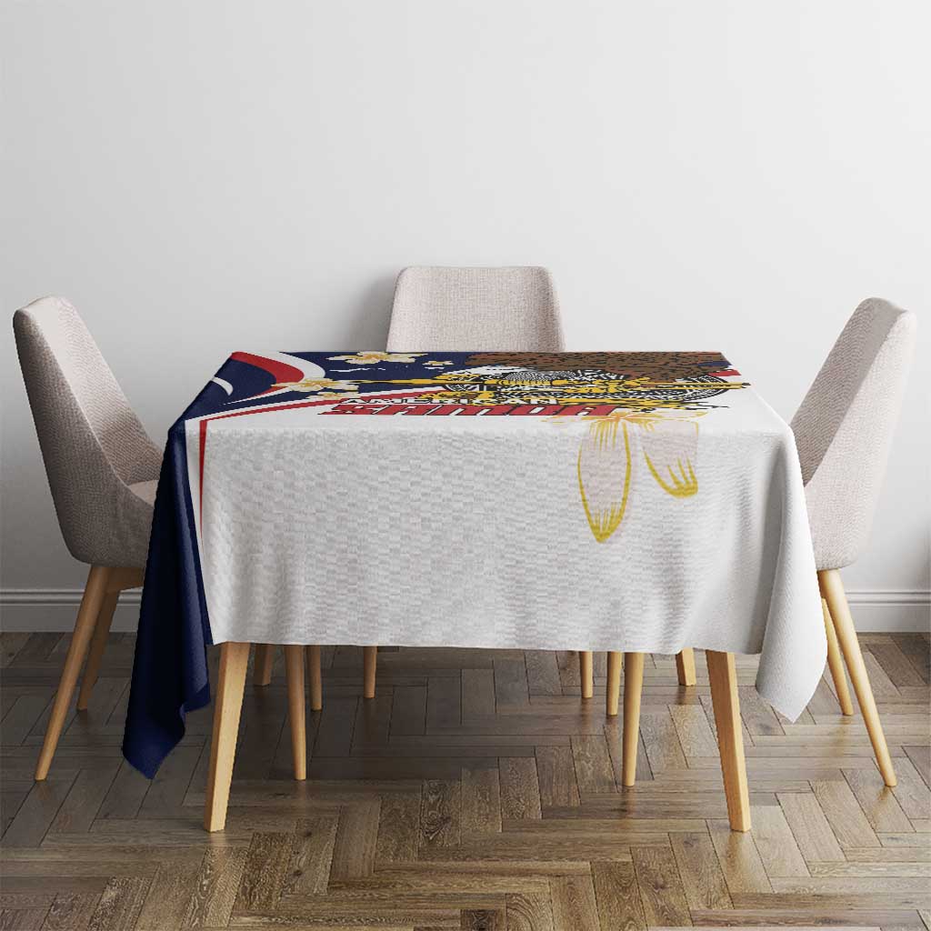 American Samoa Tablecloth Amerika Samoa Bald Eagle