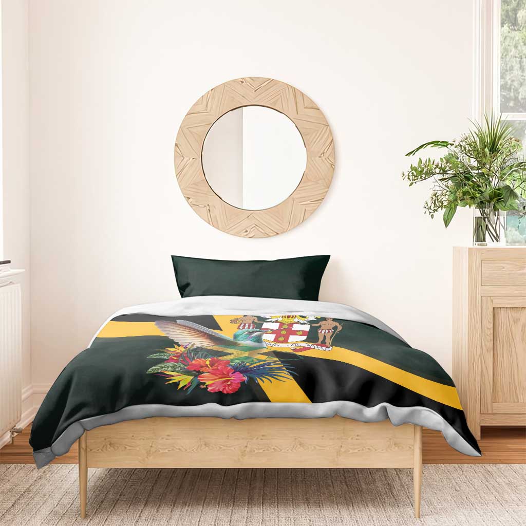 Jamaica Hummingbird Bedding Set Jumieka Tropical - Wonder Print Shop