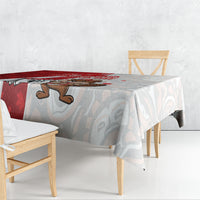 Canada Day Tablecloth Beaver Mountie Maple Leaves