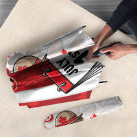 Canada Day Umbrella Beaver Mountie Maple Leaves