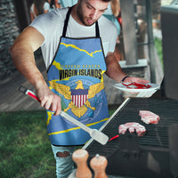 US Virgin Islands Apron Grunge Stylized
