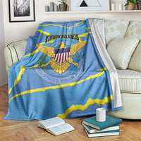 US Virgin Islands Blanket Grunge Stylized