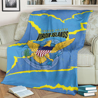 US Virgin Islands Blanket Grunge Stylized