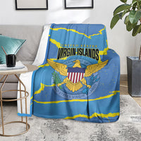 US Virgin Islands Blanket Grunge Stylized